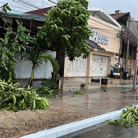 Huracán Beryl En Quintana Roo Daños Materiales Sin Víctimas Reportadas