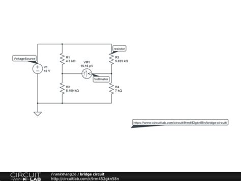 bridge circuit - CircuitLab