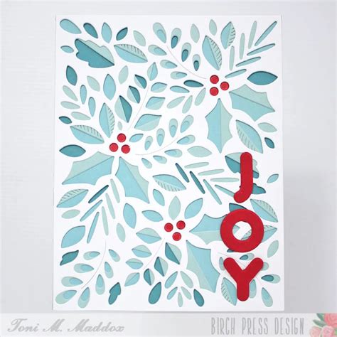 Flora Joy By Toni M Maddox Christmas Card Design Xmas Cards