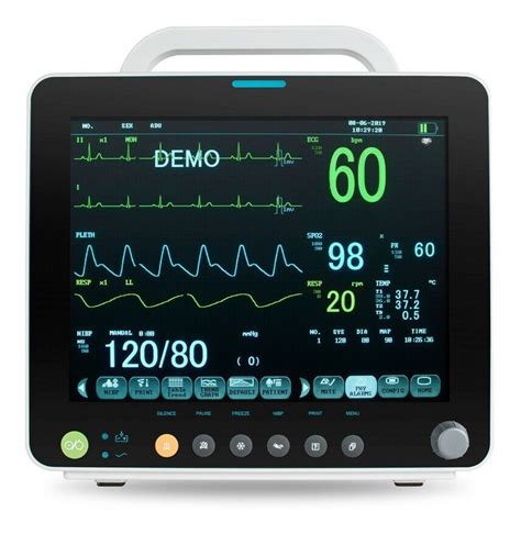 Monitor De Signos Vitales Pulgadas Par Metros Mercado Libre