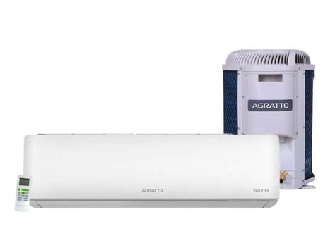 Ar Condicionado Agratto 12000 Quente E Frio - Ar-Condicionado Split Hi Wall Agratto Eco Top 12000 BTUs Quente/Frio ...