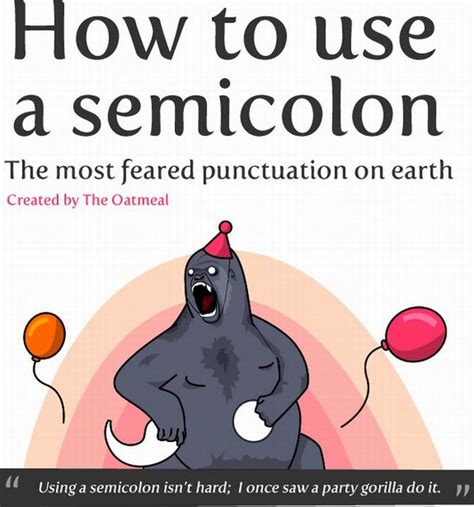 How To Use A Semicolon 9 Pics