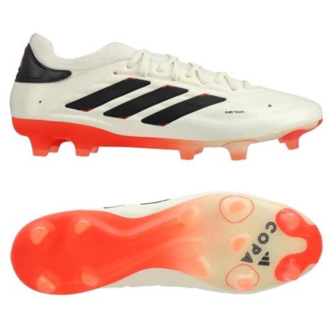 Adidas Copa Pure 2 Elite KT FG Solar Energy Blanc Noir Rouge