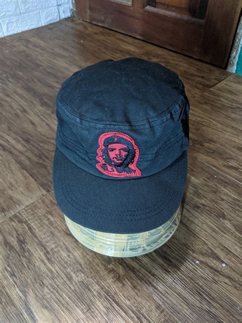 Vintage Che Guevara Phanter Hat Patches Like New Mens Fashion