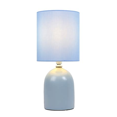 Isla Table Lamp Blue Wilko