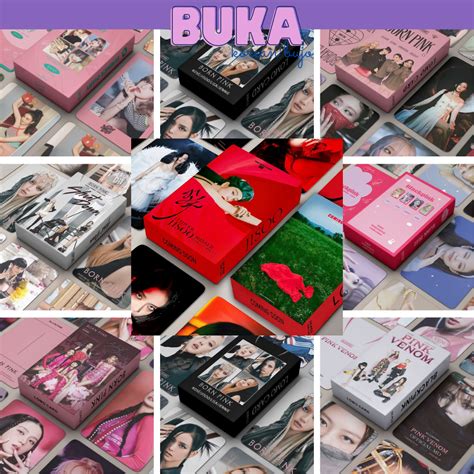 Lomo Card Blackpink Buka Card Bo Góc Blackpink Album Mới Nhất Kpop Lisa