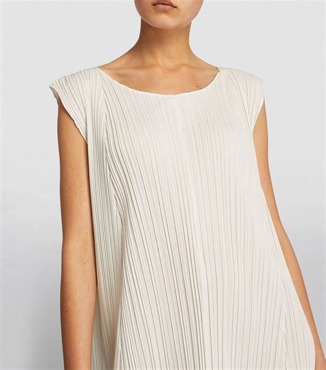 Pleats Please Issey Miyake Pleated Midi Dress Harrods Us