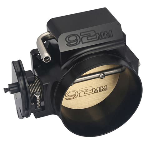 Black Aluminum Ls Style 92mm Throttle Body For Gm Gen Iii Ls1 Ls2 Ls6