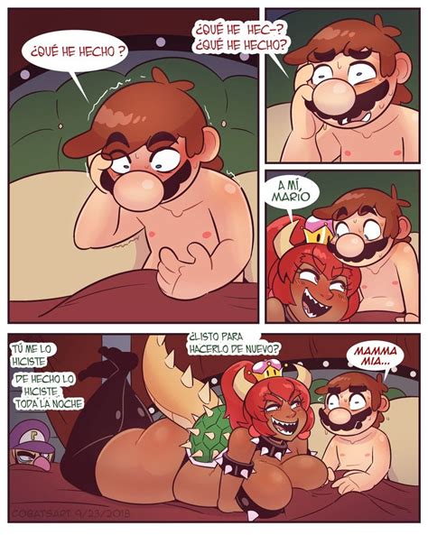 Una Noche De Bowsette Mario Bros