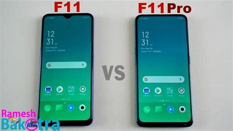 Oppo F11 Vs F11 Pro SpeedTest And Camera Comparison YouTube