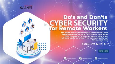 Do S And Don Ts In Cybersecurity For Remote Workers AVIANET