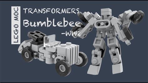 Lego Transformers Tlk Ww2 Bumblebee Moc Instruction Youtube