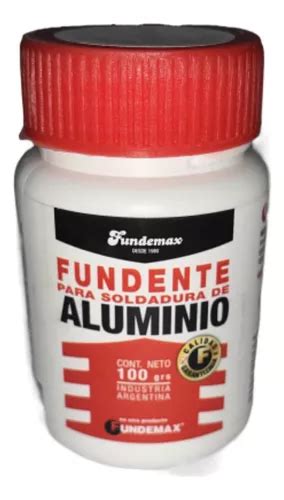 Fundente Para Soldadura De Aluminio 100gr Fundemax