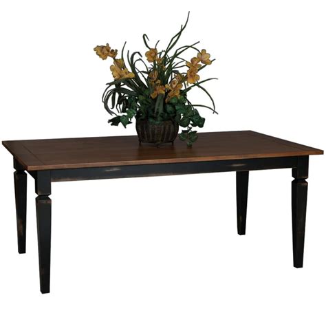 Westcott Amish Dining Table Crafted From Solid Wood Cabinfield