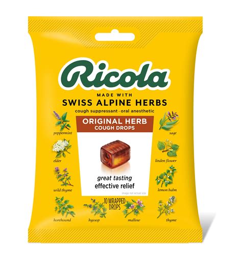 RICOLA ORIG NAT HRB C DRP 10CT