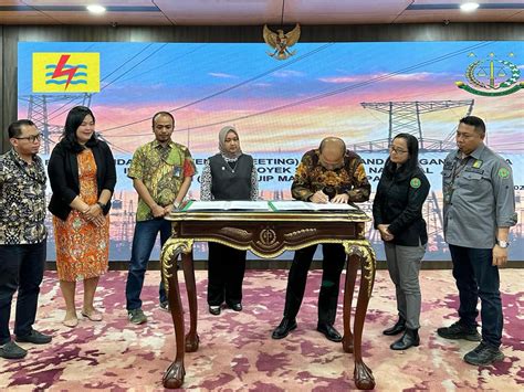 Pln Bersama Kejagung Ri Gelar Entry Meeting Dan Teken Pakta Integritas