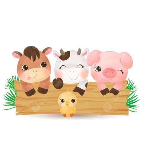 Farm Animal Png Vector Psd And Clipart With Transparent Background