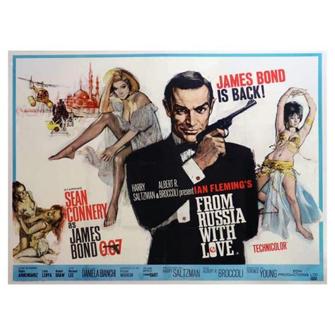 From Russia With Love Poster Original