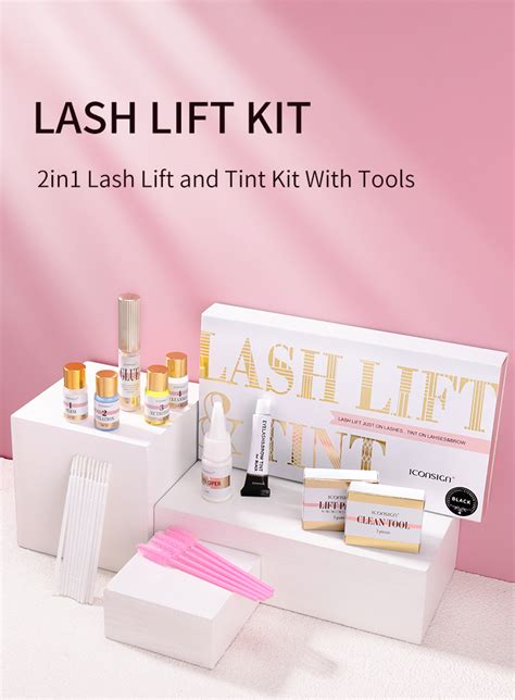 5 Minutes Fast Lashes Lift And Tint Kits Eyelash Perming Tint Set With