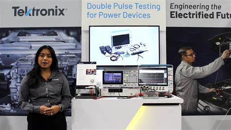 Wide Bandgap Double Pulse Test At Automotive Testing Expo Oct