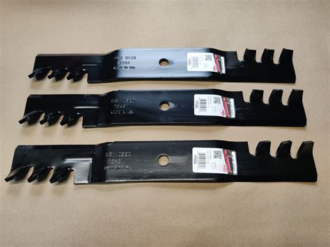 Pack Usa Made Mower Mulching Blades For Spartan Rz Rt Hd Srt