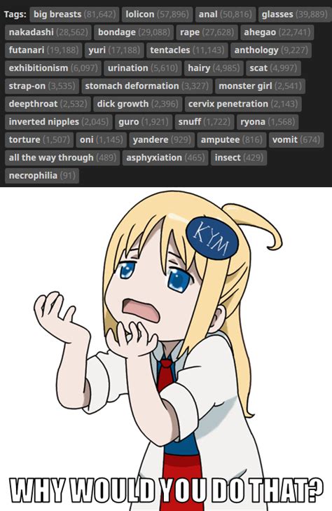 Hentai Tags Kym Tan Know Your Meme