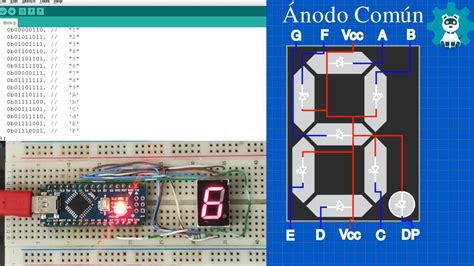 Actualiza I Mers Pe Jos Dicta Arduino Display Segmentos Anodo Comun