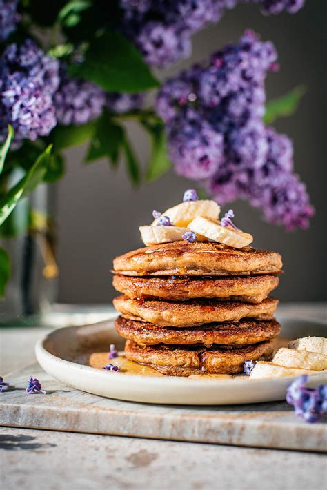 Fluffy Gluten Free Banana Pancakes with Buckwheat Flour - Occasionally Eggs