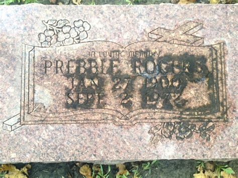 Prebble Yancey Mcree Rogers M Morial Find A Grave