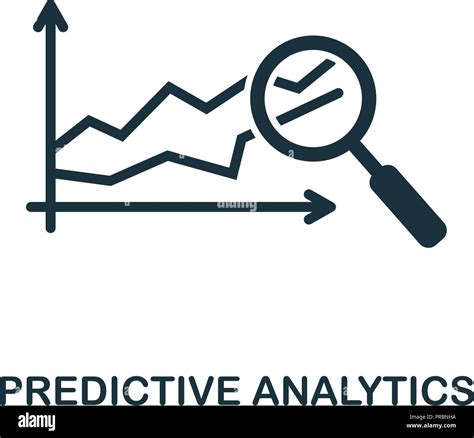 Predictive Analytics Icon Simple Style Design From Industry 40 Collection Ux And Ui Pixel