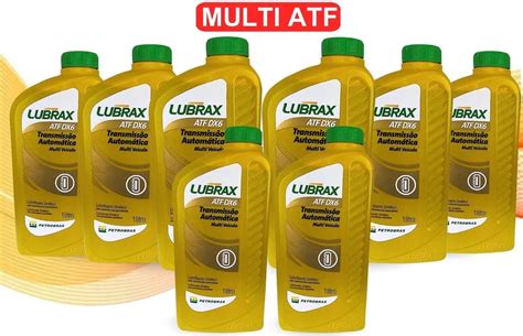 8l Óleo Câmbio Automatico Multi Atf Oleo Lubrax Dexron 6 Dx6