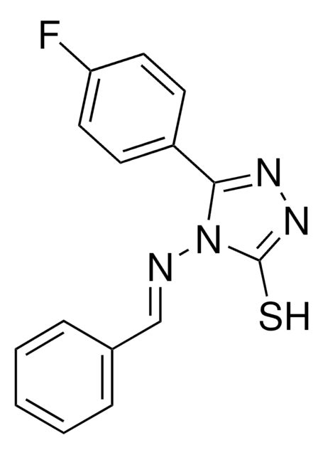 4 BENZYLIDENEAMINO 5 2 FLUOROPHENYL 4H 1 2 4 TRIAZOLE 3 THIOL