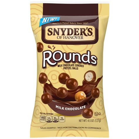 Snyders Of Hanover Rounds Milk Chocolate Pretzel Ball 35 Ounce 8