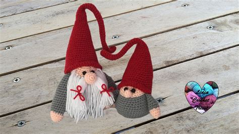 Gnome de Noël bébé tutoriel au crochet présenté par Lidia Crochet Tricot