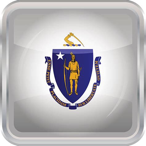 Massachusetts State Flags Stock Vectors Istock