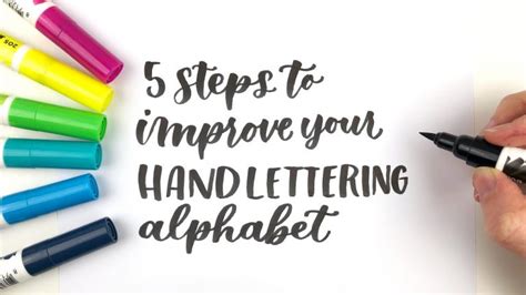 How To Learn Hand Lettering 7 Easy Steps For Hand Lettering Beginners