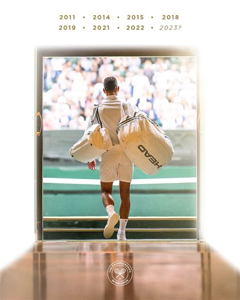 Wimbledon On Twitter A Date With Destiny Awaits Wimbledon DjokerNole