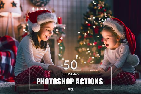 Artstation 50 Christmas Photoshop Actions Artworks