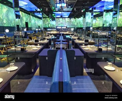 Interior View Of The First AI Operated Restaurant Of Chinese Hotpot