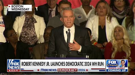 Robert F. Kennedy, Jr. launches campaign, garners 14% support in new