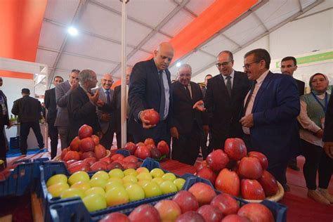 Midelt Le Salon National De La Pomme Ouvre Ses Portes