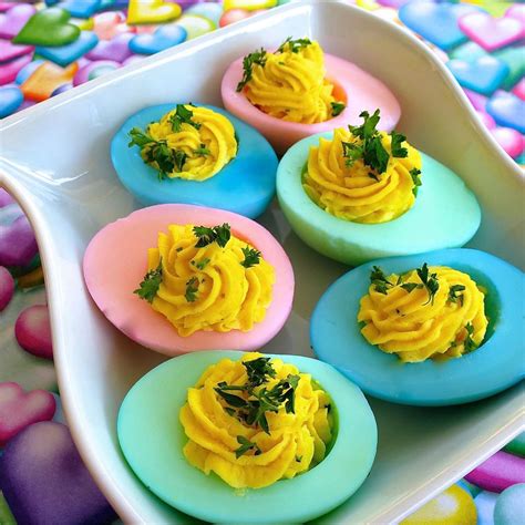 Easter Deviled Eggs Recipe