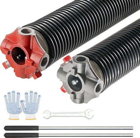 Vevor Garage Door Torsion Springs Pair Of 025 X 2 X 28inch 16000 Cycles Garage