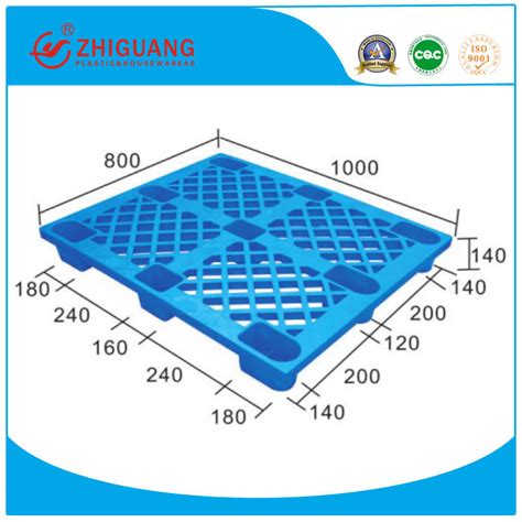 Eu Standards Plastic Pallet Mm Hdpe Plastic Tray Rackable Grid