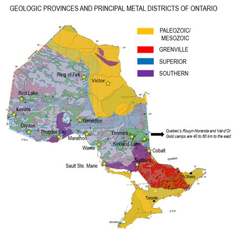 The geology behind Ontario’s world class metal districts - The Northern Miner