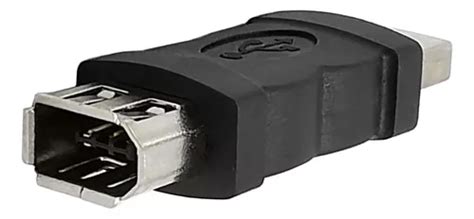 Firewire Ieee 1394 6 Pinos Fêmea Para Usb Macho Adaptador Frete Grátis