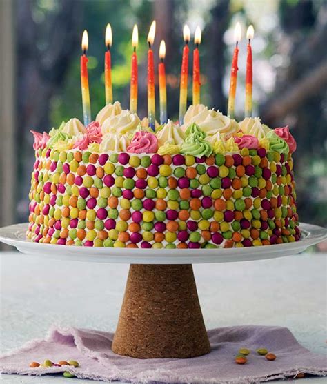 Smarties Chiffon Cake to Celebrate - Belly Rumbles turns 9! - Belly Rumbles