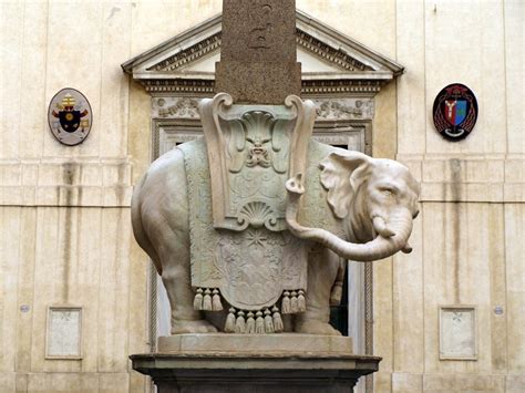 El Obelisco Del Elefante De Bernini La Sapienza Amenazada CaoCultura