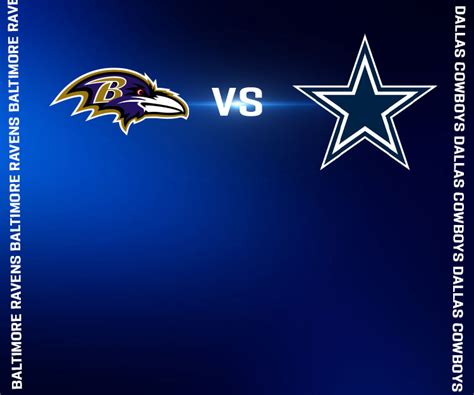 Baltimore Ravens Vs Dallas Cowboys 2024 Oddspedia - Manya Ruperta