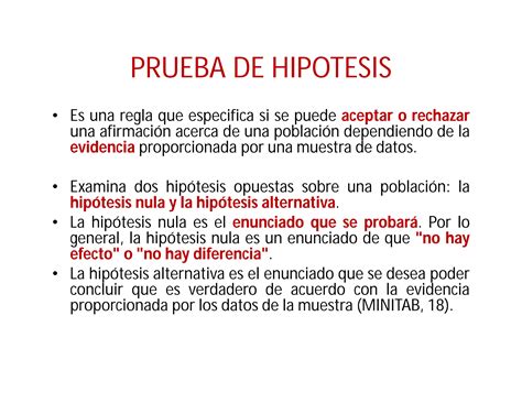 Clase 5 Prueba De Hipotesis Unilaterales Bilateralespdf